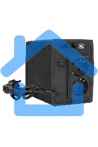 Источник бесперебойного питания ExeGate EX292786RUS Power Back BNB-1000.LED.AVR.2SH.RJ.USB 1000VA/550W,LED, AVR, 2*Schuko, RJ45/11,USB, черный