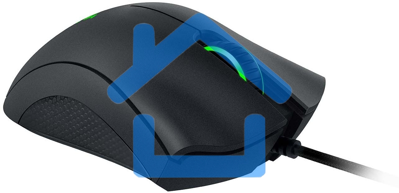 Мышь проводная Razer DeathAdder Essential черный, 6400 dpi, USB, кнопки - 5