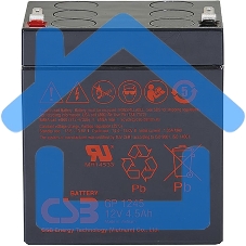 Батарея CSB GP 1245 (12V 4.5Ah 16W) клемма F1 ( бюджетная версия )
