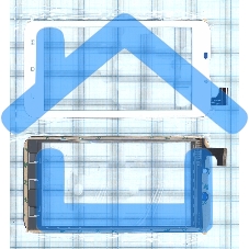 Сенсорное стекло (тачскрин) Explay Tab mini. белое