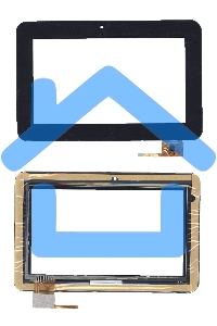 Сенсорное стекло (тачскрин) DY-F-07029-V2, черное