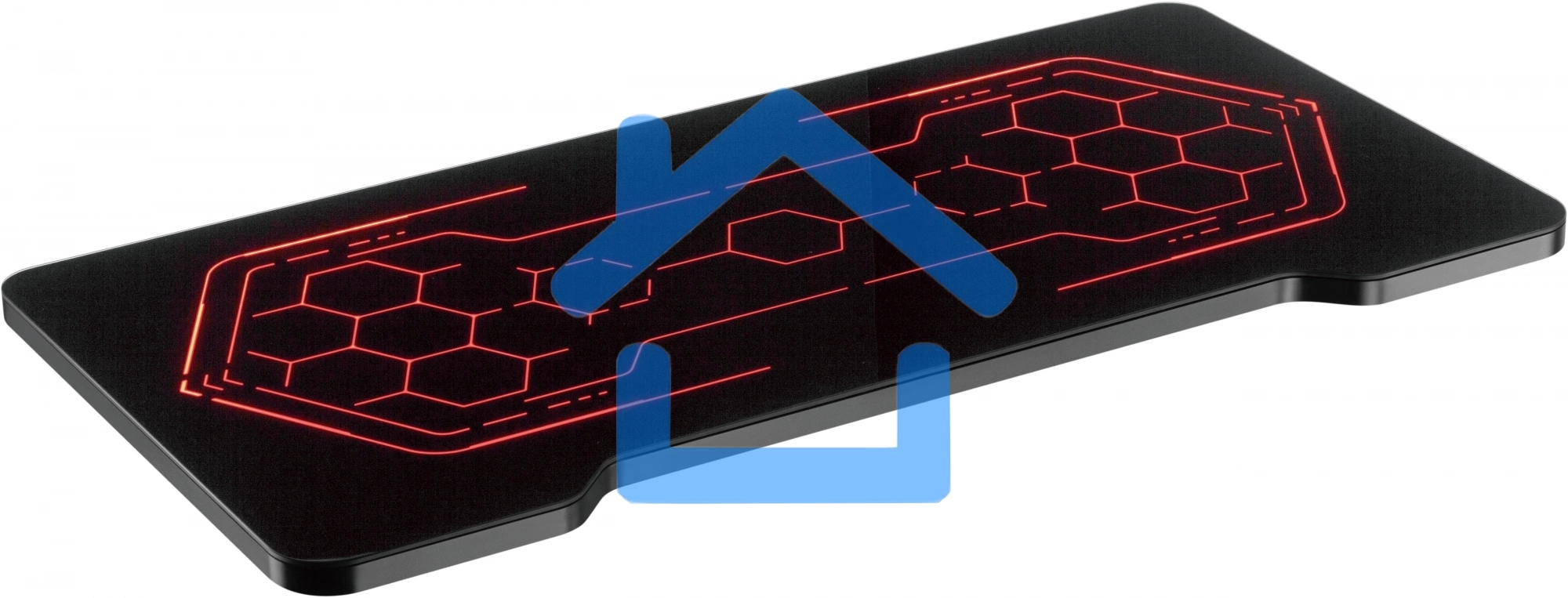 Столешница Cactus CS-DT-RGB-HEX 120x60x2.8см черный