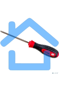 Отвертка крестовая PH 1х100 мм, трехкомпонентная рукоятка, сталь S2 Rexant