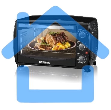 Мини-печь Centek CT-1531-42черный