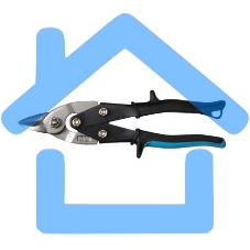 Ножницы по металлу GROSS 78327 PIRANHA 230 ммпрямой усиленный рез, рычажный механизм, двухкомп рук