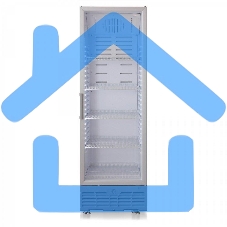 Холодильная витрина Бирюса Б-M521RN металлик однокамерный 545 л