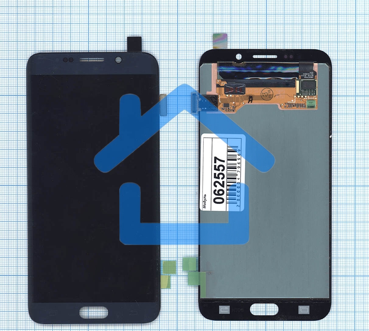 Дисплей для Samsung Galaxy S6 Edge+ SM-G928F черный