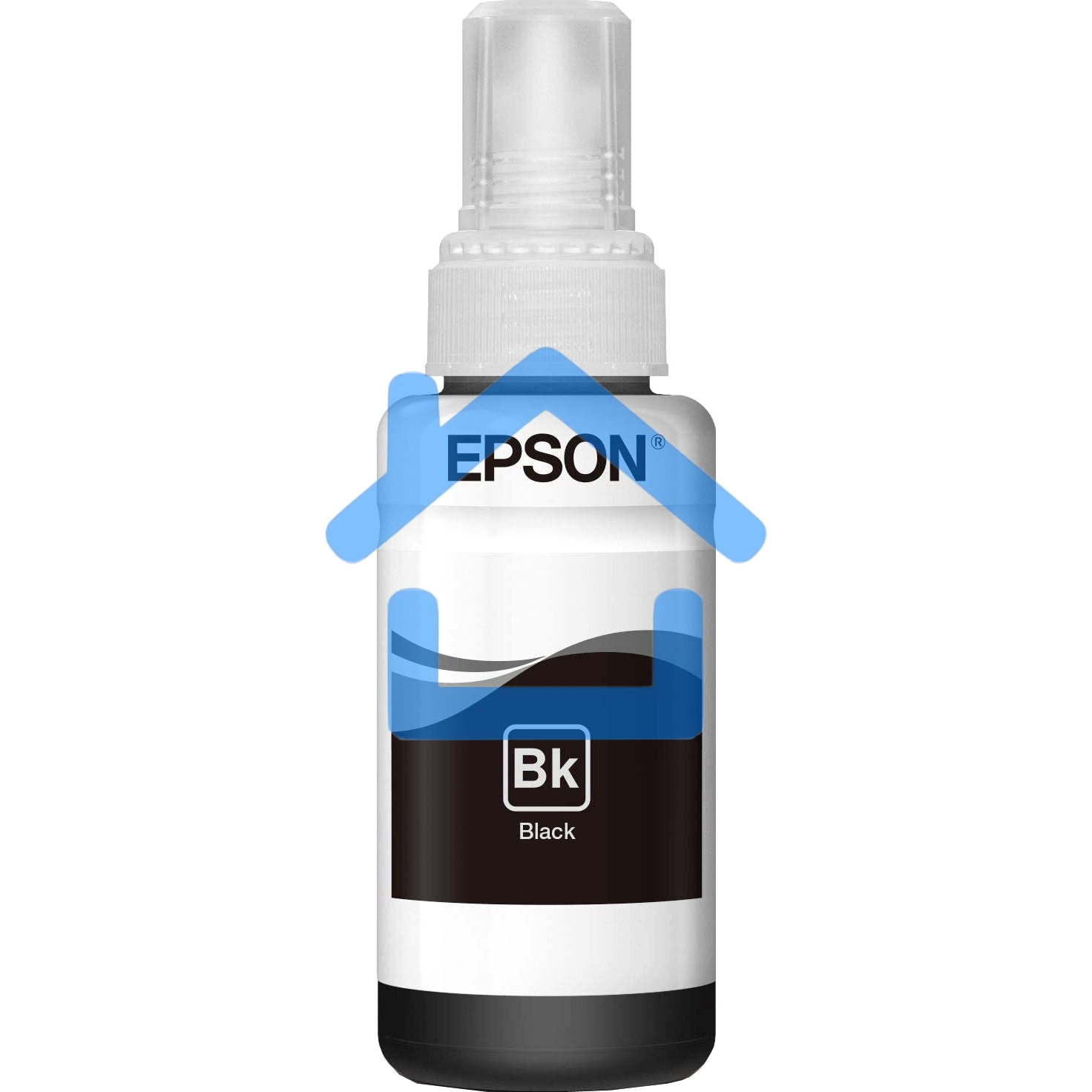 Чернила Epson T6641 (C13T66414A) черный (70 мл.) для L100/L110/L120/L132/ L200/L210/L222/ L300/L312/L350/L355/L362/L366/ L456/L550/L555/L1300