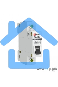 Выключатель автоматический EKF mcb4729-1-20C 1P 20А (C) 4,5кА ВА 47-29 EKF Basic