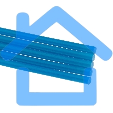 Клеевые стержни Rexant, Ø7 мм, 100 мм, синие, 6 шт., блистер