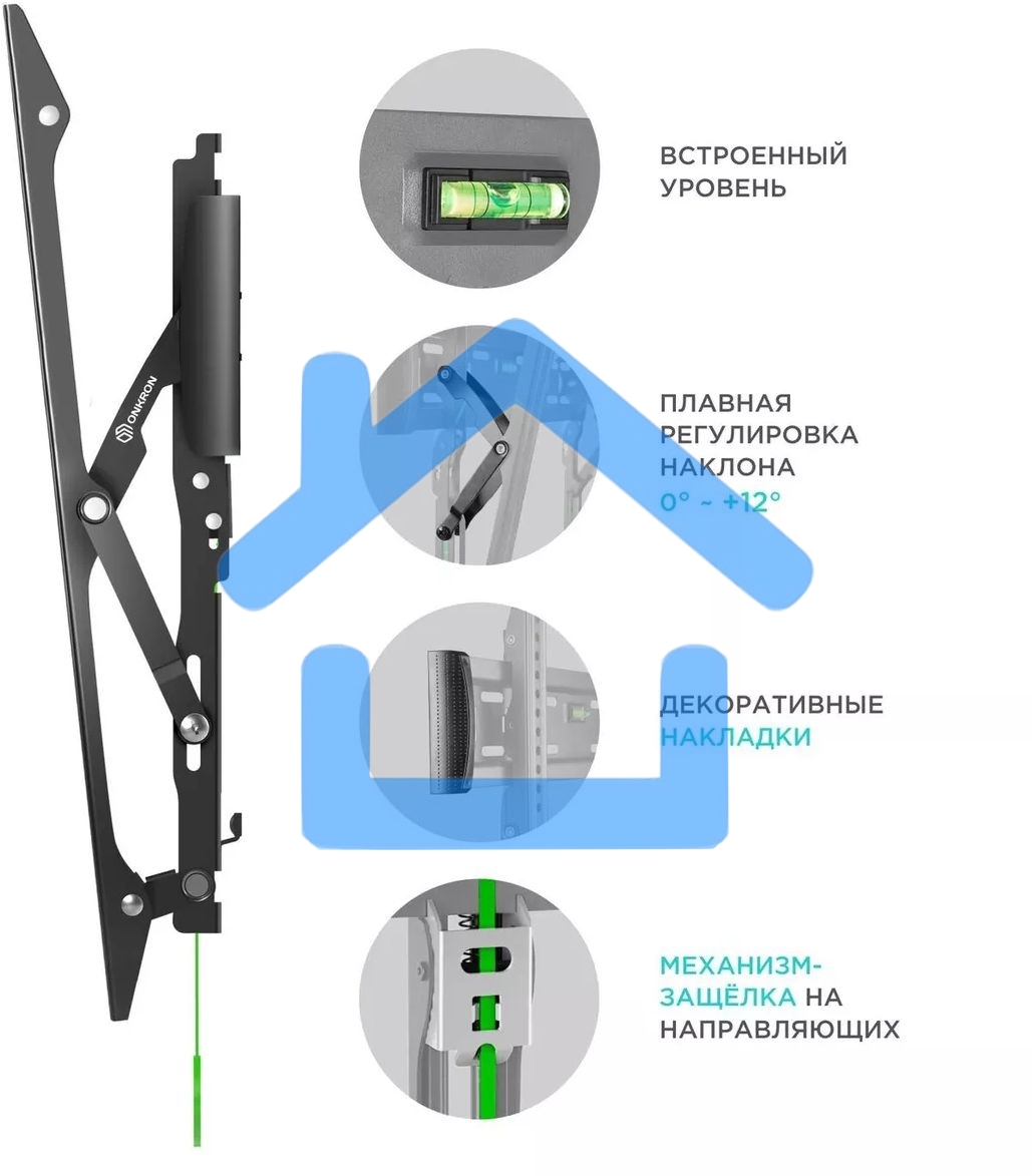 Кронштейн ONKRON TM6 для телевизора 43