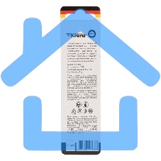 Сверло по металлу 6,0 мм HSS (1 шт. в упаковке) DIN 338 Kranz