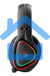 Наушники с микрофоном A4Tech Bloody MR710 черный BT оголовье (MR710 BLACK)