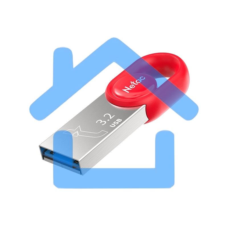 Флешка USB R/W Netac UM2 64Gb <NT03UM2N-064G-32RE>, USB3.0
