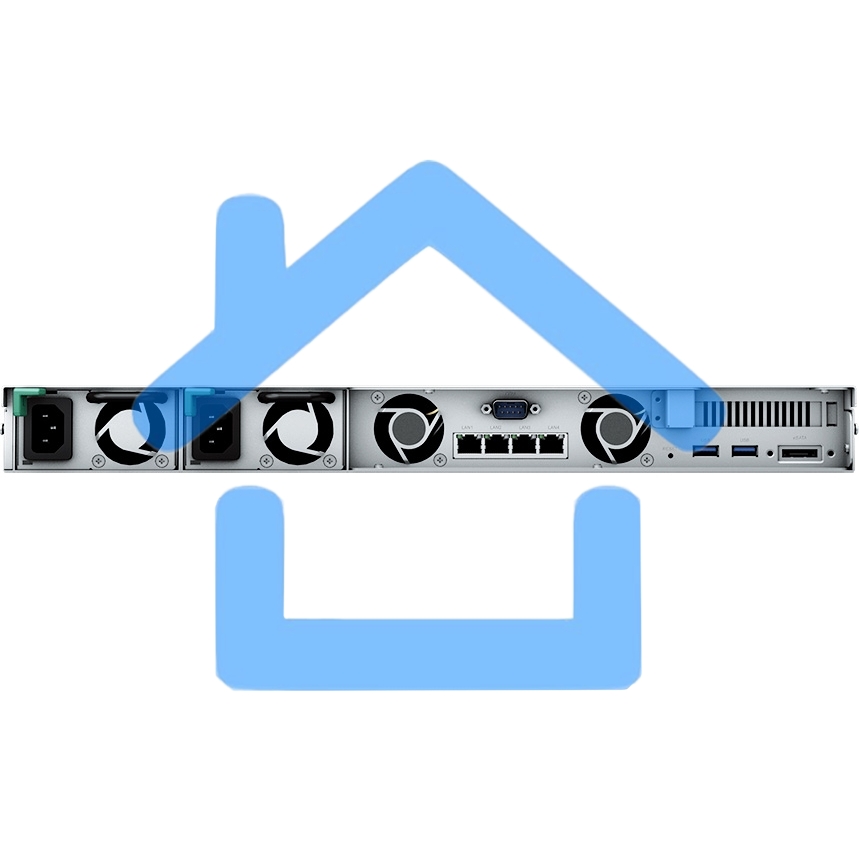 СХД стоечное исполнение 4BAY 1U NO HDD RS822RP+ SYNOLOGY