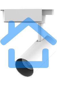 Светильник трековый цилиндр Gauss 12W 1100lm 4000K 180-220V IP20 55*185мм белый линза 36º LED