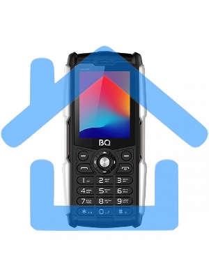 Мобильный телефон BQ 2449 Hammer черный