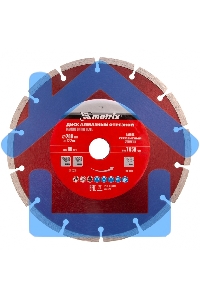 Диск алмазный отрезной Matrix сегментный, 200 х 22,2 мм, сухая резка