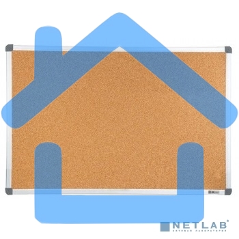 Демонстрационная доска Cactus CS-CBD-60X90 пробковая 60x90см, алюминиевая рама