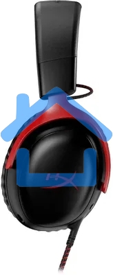 Наушники с микрофоном HyperX Cloud III черный/красный 1.2м мониторные оголовье (727A9AA)