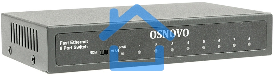 Коммутатор Osnovo SW-10800 неуправляемый