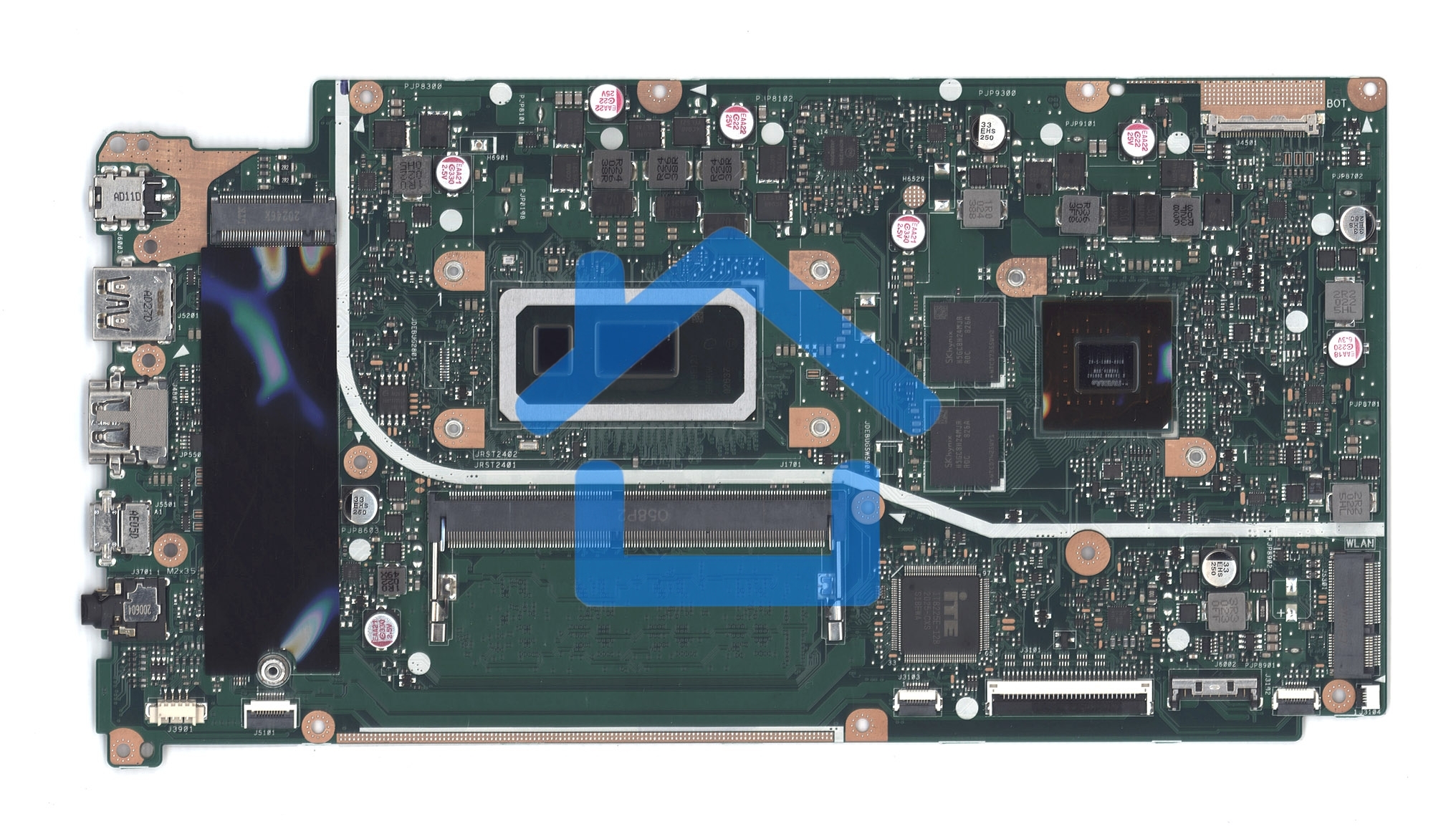 Материнская плата для Asus X712FB 4G/I7-10510U 90NB0L40-R00161