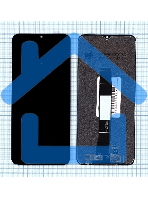 Дисплей для Umidigi G5 Mecha в сборе с тачскрином черный