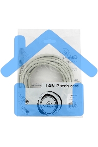 Патч-корд FTP Cablexpert кат.5e, 5м, литой, многожильный (серый)