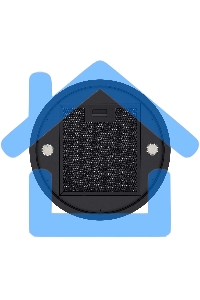 Вытяжка островная Maunfeld Lee Isla 39 черный, 38 см, 1000 куб. м/ч, 52 дБ
