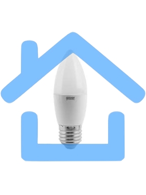 Лампа cветодиодная Gauss LED Elementary Candle 6W E27 2700Kарт.LD33216