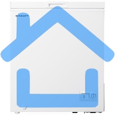 Морозильный ларь Kraft BD(W)-185QX, белый, 160л