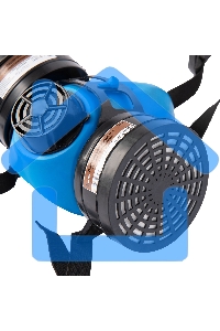 Полумаска изолирующая ИСТОК-300/400 со сменными комбинированными фильтрами А1Р1 Россия