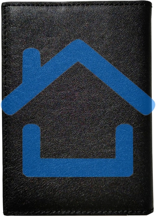 Обложка для документов Piquadro Black Square PP5256B3/N, черный, натур.кожа