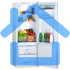 Холодильник Pozis RK-102 серебристый двухкамерный 188/57 л морозилка снизу