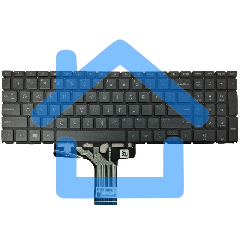 Клавиатура для ноутбука HP Pavilion 15-EG 15-EH черная