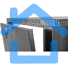 Шкаф коммутационный ЦМО ШРН-15.650-9005 настенный 15U 600x658мм пер.дв.стекл 200кг черный 600мм 180град.