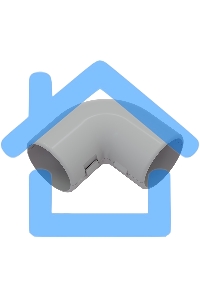 Угол 90 соединительный для трубы ø 32 мм (25 шт./уп.) Rexant