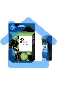 Картридж струйный HP №45 51645AE черный для HP DJ 7xxC/815C/880C/895C/9xxC/112xC/1220/6122/6127 (930стр.)