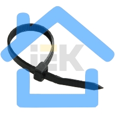 Хомут Iek UHH32-D025-250-100 2,5х250мм нейлон черные (100 шт)