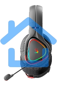 Наушники с микрофоном A4Tech Bloody MR710 черный BT оголовье (MR710 BLACK)