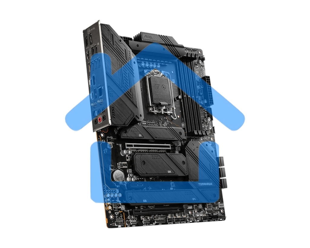 Материнская плата MSI MAG Z790 TOMAHAWK WIFI, LGA 1700, Intel Z790, 4xDDR5, 7xSATA, 4xM.2, 1xPCIe 4.0 x4, 1xPCIe 5.0 x16, 1xHDMI, 1xDP, 1x2.5Gb LAN, 4xUSB-A 3.2 Gen 1, 4xUSB-A 3.2 Gen 2, 1xUSB-C 3.2 Gen 2, 1xUSB-C 3.2 Gen 2x2, 5x3.5 мм, 7.1, Standard-ATX