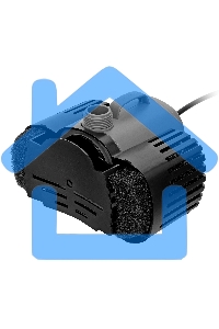 Насос фонтанный FNP90-39, 92 Вт, подъем 3,9 м, 3200 л/ч, колокольчик/каскад/гейзер Denzel