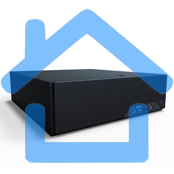 Компьютерный корпус Desktop InWin/ Powerman EL501BK PM-300ATX U3.0*2AXXX Slim Case 6116779