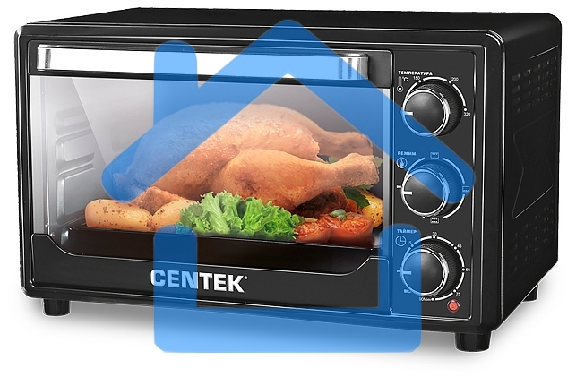 Жарочный шкаф Centek CT-1537-30 черный