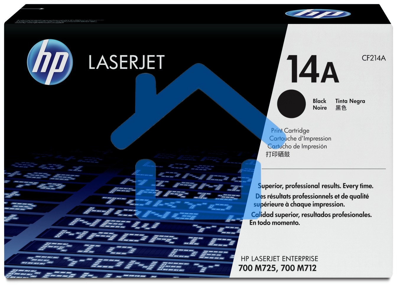 Картридж лазерный HP CF214A черный LaserJet 700 MFP M712 (10 000стр.)