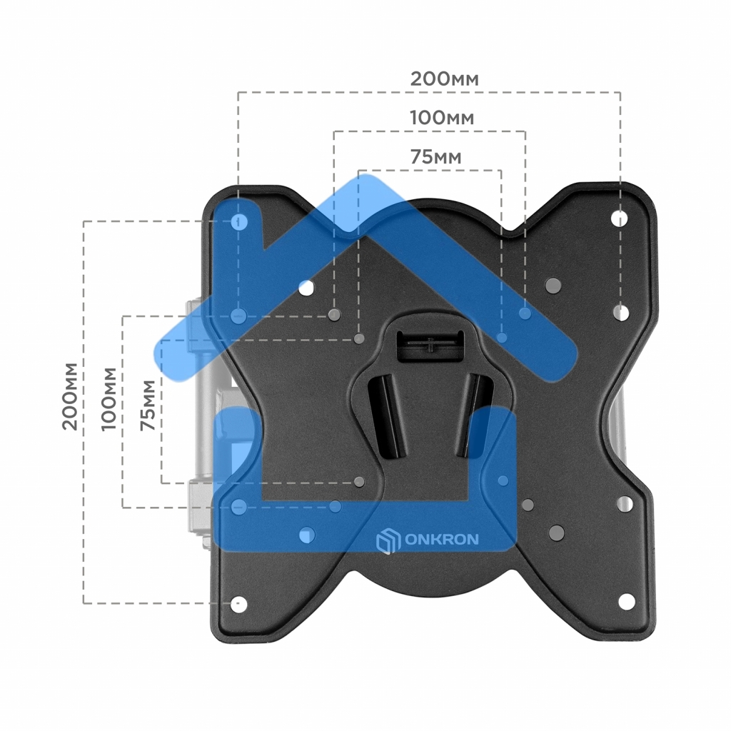 Кронштейн ONKRON M1S для телевизора 17