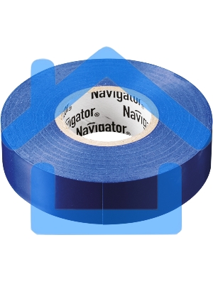 Изолента ПВХ 19мм (рул.20м) син. NIT-A19-20/B Navigator