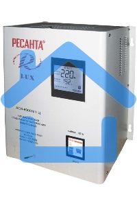 Стабилизатор напряжения Ресанта АСН-8 000 Н/1-Ц 63/6/17 Стабилизатор Lux 220В±8%, Габ. 305х190х360, Вес 15кг