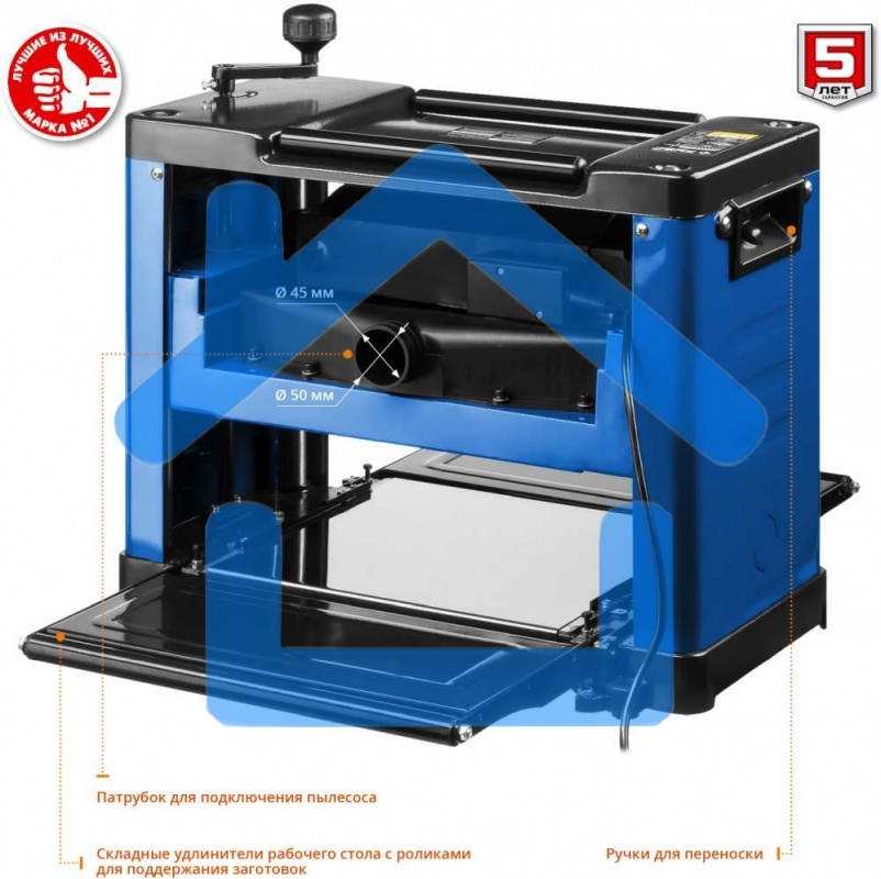 Станок рейсмусовый Зубр РС-305 2000W