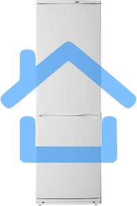 Холодильник Atlant ХМ-6021-031 белый двухкамерный 225/101л морозилка снизу